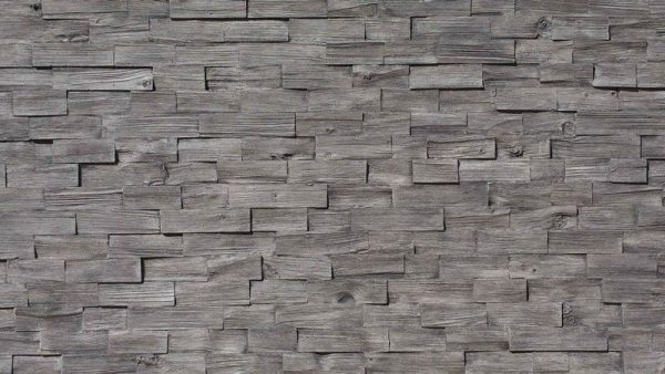Wood Ahşap Panel Anthracite - 2201