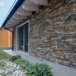 Dekoratif Kültür Taşı Villa Dış Cephe Taş Kaplama Modeli