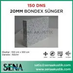 20 mm 150 Dns Yoğunlukta Bondex Ses yalıtım Süngerleri m2 Fiyatları