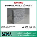 50 mm 150 Dns Yoğunlukta Bondex Ses yalıtım Süngerleri m2 Fiyatları