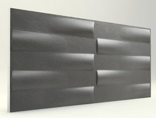 3d Xps Strafor Duvar Panelleri Antrasit