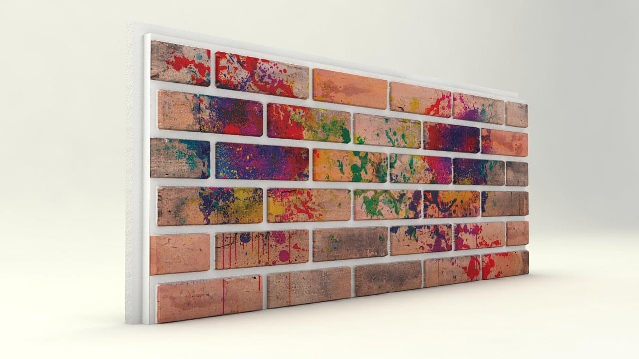 Cephe Strafor Panel Tuğlası Festival B604 Dış Cephe Duvar Panelleri Cephe Strafor Panel Tuğlası Festival B604 Dış Cephe Duvar Panelleri