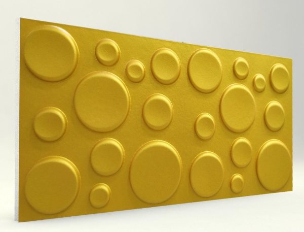 Elips GOLD 3D Strafor Duvar Panelleri