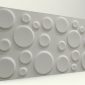 Elips Mat Boyasız 3D Strafor Duvar Panelleri