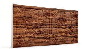 Osmanlı Yıldız Desen Oymalı Strafor Duvar Paneli Ağaç Kabuğu Modeli