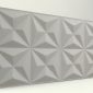 Piramit Desenli 3D Strafor Duvar Panelleri Mat Boyasız Modeli