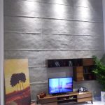 Plazma Arkası Fiber Duvar Panelleri Delikli Beton Panel Modeli Uygulama