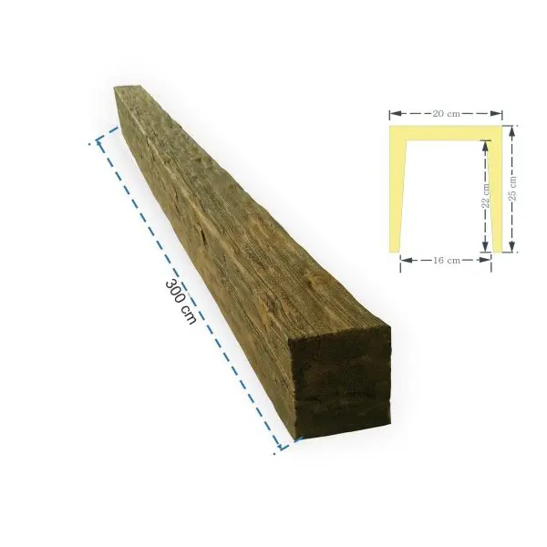 20x25cm Poliüretan Kiriş Modeli