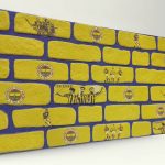 Fenerbahçe Tuğla Desenli Strafor Duvar Paneli