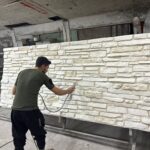 Piedra Blancura Efektli Derzli Taş Görünümlü Duvar Kaplama Panelleri